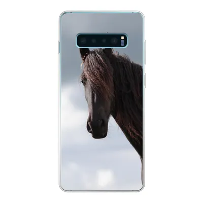 Produktbild von MuchoWow® Handyhülle Schutzhülle Hülle für Samsung Galaxy S10 Lite Pferde - Himmel - Porträt Silikon Softcase Handy Hülle - Schutz