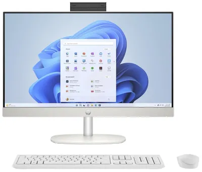 Zdjęcie produktu dla HP 24-cr0312nw, 60,5 cm (23.8"), Full HD, AMD Ryzen™ 5, 16 GB, 512 GB, Windows 11 Home