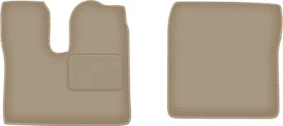 Immagine prodotto di Tappetini auto in velluto per camion MAN TGX (2017-) - tappetini anteriori LUX beige (2 pezzi)