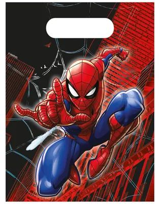 Immagine prodotto di Spider-Man - 4 sacchetti di carta - circa 16 x 22 cm