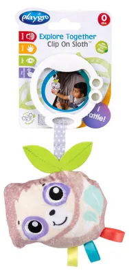 Produktbild von Kinderwagenanhänger Faultier mehrfarbig