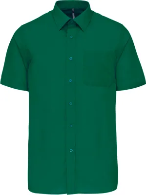 Produktbild von Kariban Popeline Kurzarmhemd Baumwollpolyester pflegeleicht für Herren