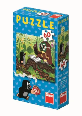 Obrázok produktu pre DINO Puzzle Krtko a húsenica 60 dielikov