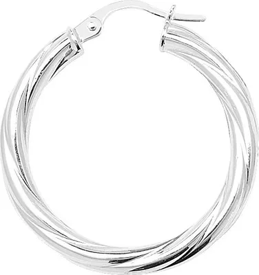 Produktbild von 925 Sterling Silber Damen - Paar Creolen - 20mm; TRS11518MM20