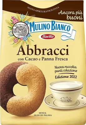 Produktbild von 6x Mulino Bianco Kekse 'Abbracci', 700 g
