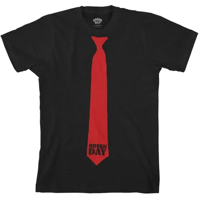 Produktbild von Green Day Tie Black S T-Shirt