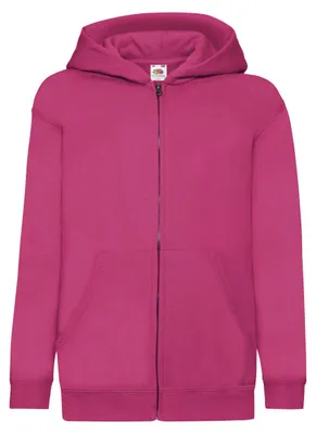 Immagine prodotto di Fruit of the Loom - Felpa con cappuccio "Classic" per bambini LT2198 (164-170) (Fucsia)