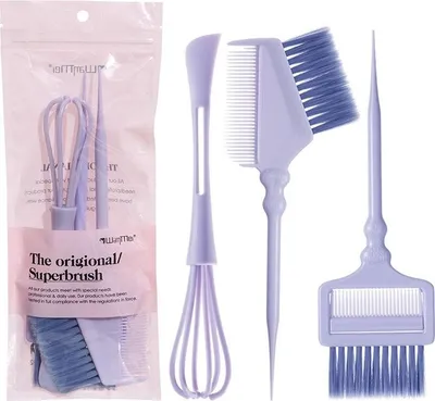 Produktbild von INF Haarfärbepinsel Set - 3-teiliges Haarfärbe-Kit mit Schüssel und Applikator