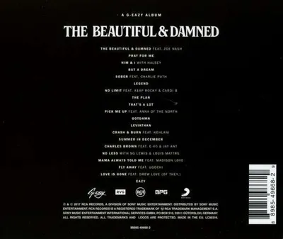 Zdjęcie produktu dla ImportCDs Beautiful & Damned, R&B, CD, Nośnik fizyczny, Dorosły, 2 dysków, 14/12/2017