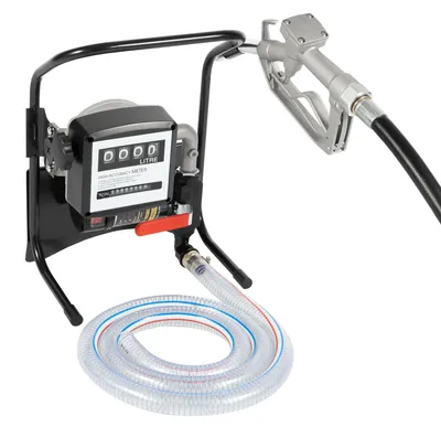 Immagine prodotto di Pompa elettrica per il trasferimento di olio, colore nero - Potenza: 200 W - Capacità: 45 litri/minuto