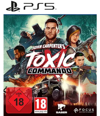 Produktbild von Focus Entertainment John Carpenter's Toxic Commando, PlayStation 5, Multiplayer-Modus, M (Reif), Physische Medien