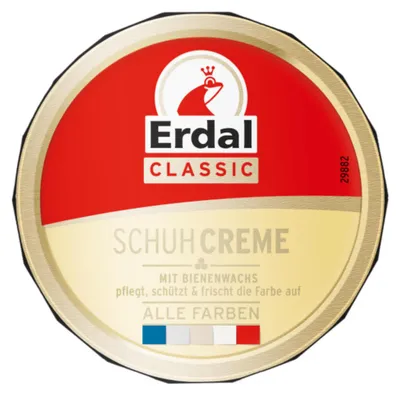 Obrázek produktu pro Erdal, krém na boty, 75ml (VÝROBEK Z NĚMECKA)