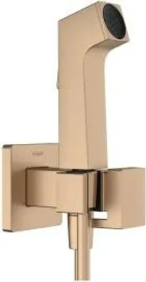 Zdjęcie produktu dla Hansgrohe Bidette Ręczna słuchawka prysznicowa 1-strumieniowa E EcoSmart do ciepłej wody, z uchwytem i wężem prysznicowym, 29233140