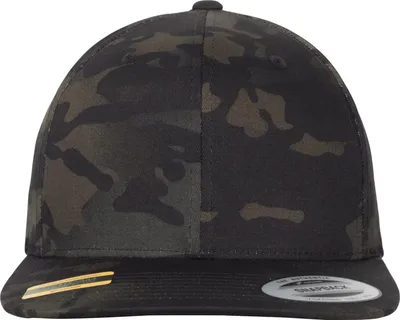 Produktbild von FLEXFIT 6089MC | Classic Snapback Multicam, Tonaler Snap-Verschluss - Farbe: Black Multicam - Größe: One Size