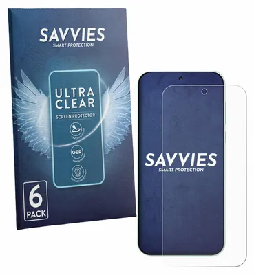 Produktbild von 6x Für OnePlus Nord 6 Schutzfolie Savvies Displayschutz Display Schutz Folie Klar Transparent