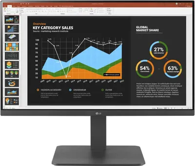 Produktbild von LG 24BR650B-C - LED-Monitor - 60.4 cm (24") (23.8" sichtbar) - 1920 x 1080 Full HD (1080p) - IPS - 250 cd/m²