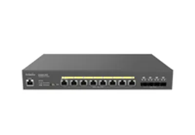 Produktbild von EnGenius ECS2512FP - Managed - L2+ - 2.5G Ethernet (100/1000/2500) - Vollduplex - Power over Ethernet (PoE) - Rack-Einbau