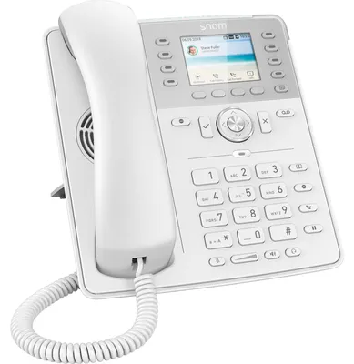 Immagine prodotto di Snom D735, Telefono IP, Bianco, Cornetta con filo, In-band, Out-of-band, Info SIP, 1000 voci, Tono