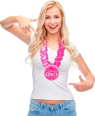 Image de Enterrement de vie de garçon Couronne de fleurs hawaïenne Rose Fête Fun Décoration Carnaval Fête Fête Créative Fantaisie Accessoires Tropical Fleurs Guirlande Drôle, Couleur : Rose