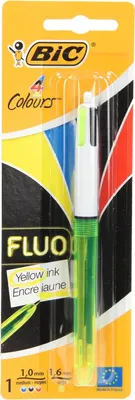 Image de Stylo BIC Multicolore Fluorescent