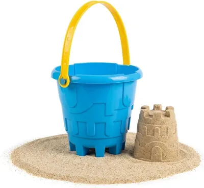 Imagen del producto de Silla para niños con forma de castillo, de plástico, 17 x 16 cm, ideal para jardín y camping