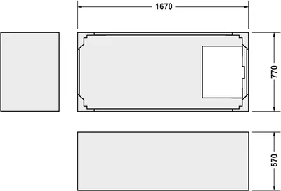 Produktbild von Duravit Duravit Wannenträger f 700336