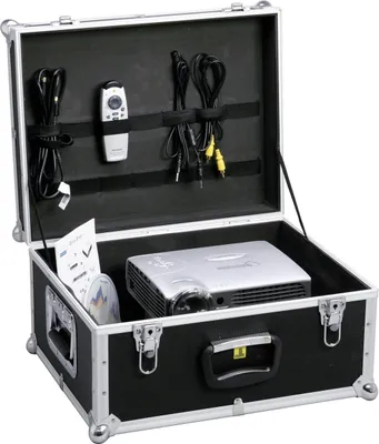 Produktbild von allit Gerätekiste AluPlus ToolBox 18 schwarz unbestückt