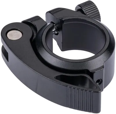 Zdjęcie produktu dla Zacisk podsiodłowy ERGOTEC "SCQ-200", aluminium 31,8 mm, piaskowany na czarno