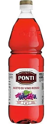 Produktbild von Ponti Aceto di Vino Ponti Aceto di Vino rosso / Rotweinessig 6 x 1L = 6L
