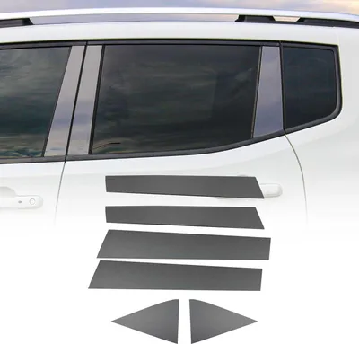 Immagine prodotto di Rivestimento del montante B della porta per Ford Ecosport 2013-2024 in acciaio inox scuro 6pcs