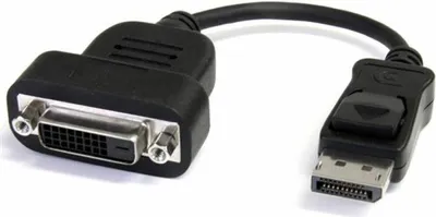 Obrázek produktu pro StarTech.com DP2DVIS, 0,2 m, DisplayPort, DVI-D, Samec, Samice, Přímý