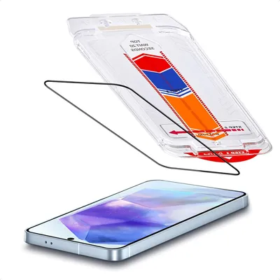 Image de Accezz Hard Glass Screen Protector + Applicator pour le Samsung Galaxy A55