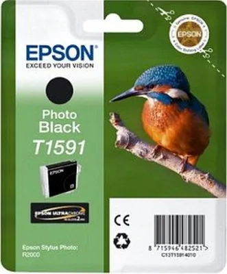 Produktbild von Tintenpatrone Epson T15914010 photo schwarz Packung mit 8 Stück