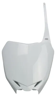 Produktbild von Startnummerntafel UFO PLAST Verkleidung Frontnummerntafel für Suzuki RM-Z 250 / 450 ccm Bj. 2008 - 2018, Farbe:weiß OEM