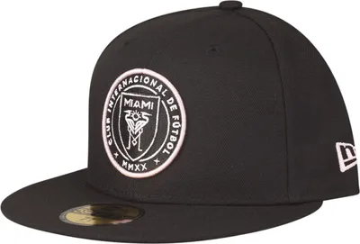 Produktbild von New Era 59Fifty Fitted Cap - MLS Inter Miami schwarz - 7 1/8