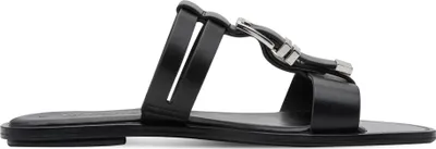 Image de Mules Tamaris pour femme avec bride en T et boucle, semelle antidérapante ANTIslide 1-27120-46, pointure : 38 EU, couleur : noir