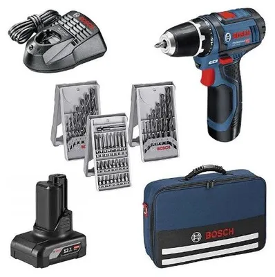 Image de Perceuse-visseuse sans fil GSR 10,8-2-LI avec 39 accessoires