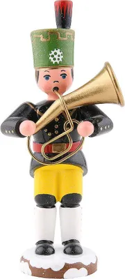 Produktbild von Winterkinder Bergmann Tenorhorn (9cm) von Hubrig Volkskunst