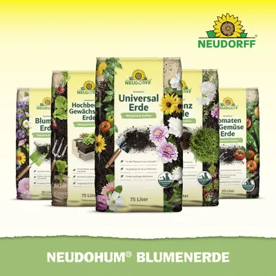Produktbild von Neudorff NeudoHum BlumenErde 40L - torffreie Erde, für Innen und Außen