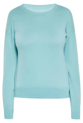 Image de Pull CALEY pour femme - Bleu turquoise, XXL
