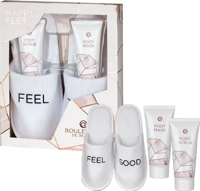 Produktbild von Wellness Set Happy Feet Boulevard de Beaute Beauteset 3 teilig NEU