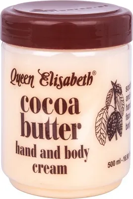 Produktbild von Queen Elisabeth Cocoa Butter Hand and Body Cream 500 ml