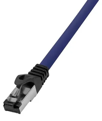 Produktbild von LogiLink CQ8116S, 20 m, Cat8.1, S/FTP (S-STP), RJ-45, RJ-45, Blau