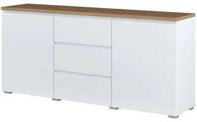 Obrázok produktu pre Komoda MUDO 26 biela / dub mauvella
