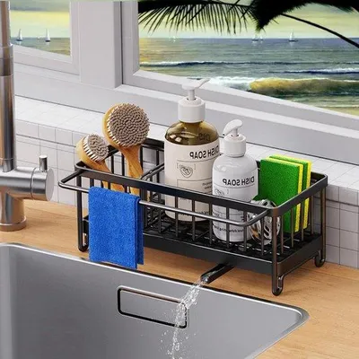 Image de Assiette à serviette en acier inoxydable - avec tapis et support - pièce unique