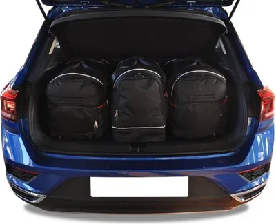 Produktbild von Vw T-Roc 2017+ Kofferraumtaschen Set 3 Stk