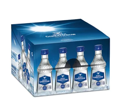Produktbild von 20 x 0,04 l | Wodka Gorbatschow | 37,5 % vol