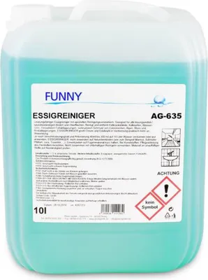 Produktbild von Essigreiniger Funny - 2 x 10 L Kanister - phosphatfrei - mild kalklösend