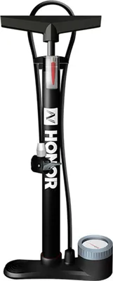 Produktbild von Fahrrad Standpumpe 160PSI Fahrrad Luftpumpe mit Manometer Presta & Schrader Ventile Reifen Schlauch Inflator mit Multifunktion Ball Nadel Fahrrad Reifen Pumpe Fahrrad