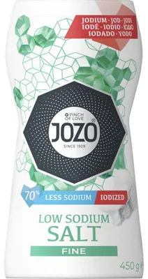 Produktbild von Jozo Feines Salz 450g, natriumarm, feine Körnung, hochwertige Qualität